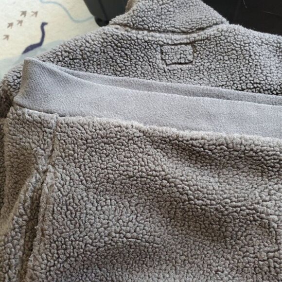 J. Crew Grey Fleece Pullover Sweatshirt Size XS - Picture 4 of 11